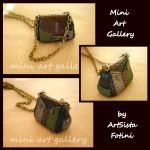 steampunk purse necklace collage